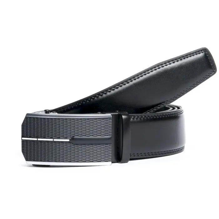 Ремінь чоловічий шкіряний C40-1753 black