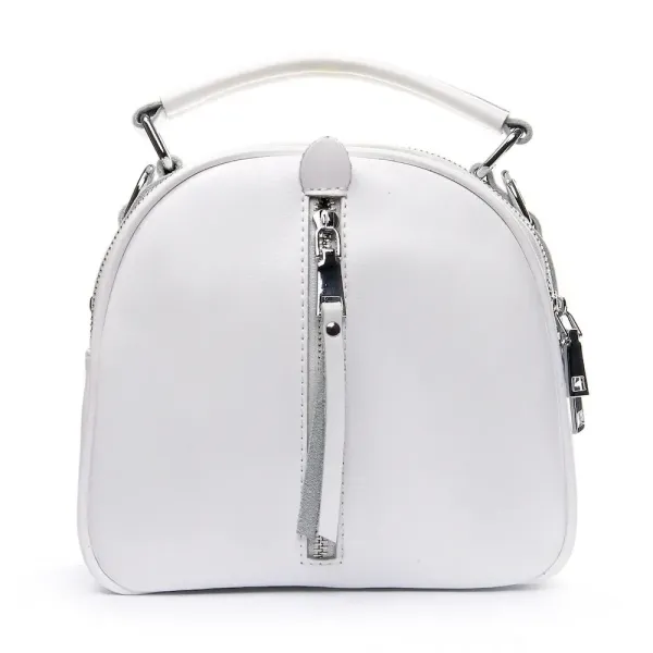 Сумка Жіноча Класична шкіра Luxeva P50 339 white