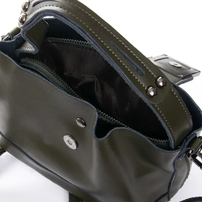 Сумка Женская Классическая кожа ALEX RAI 010-1 9924-206 green