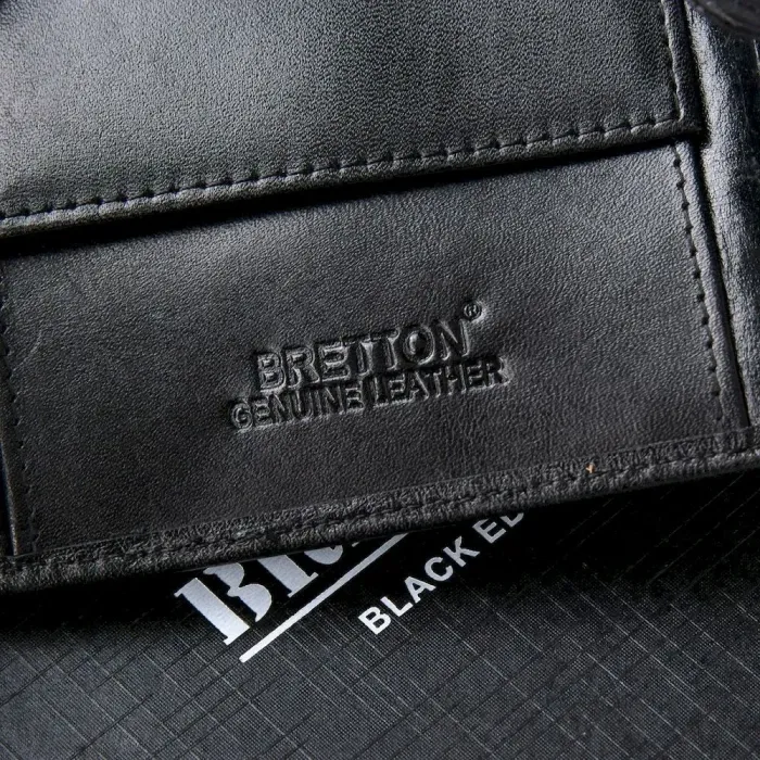 Кошелек Crocodile кожа BRETTON M3451 black