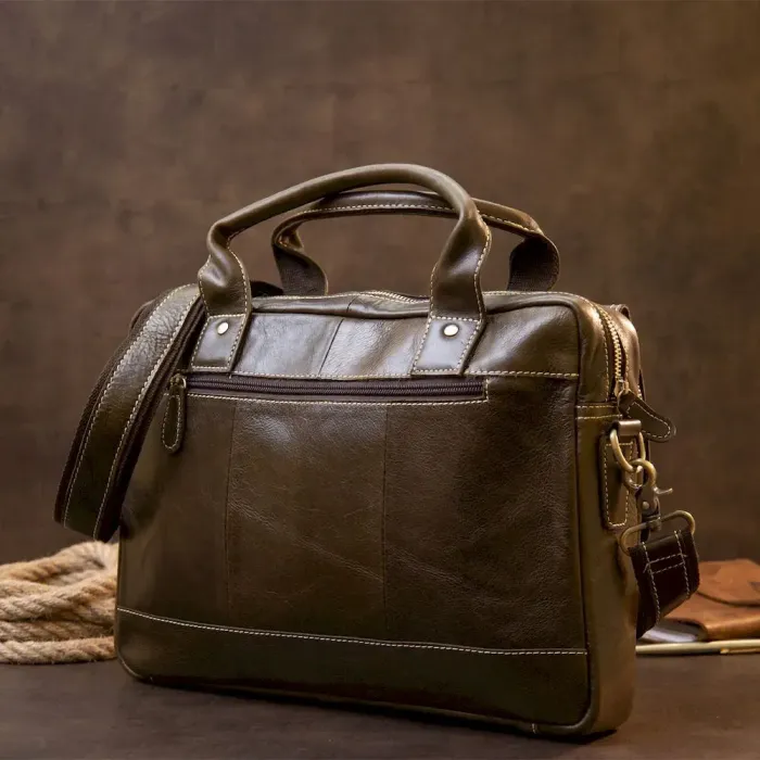 Ділова сумка Vintage 20443 Коричнева