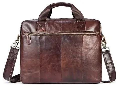 Ділова сумка чоловіча шкіряна Vintage 14792