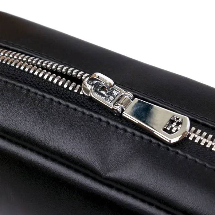 Добротная кожаная мужская сумка Shvigel 16336 Черный