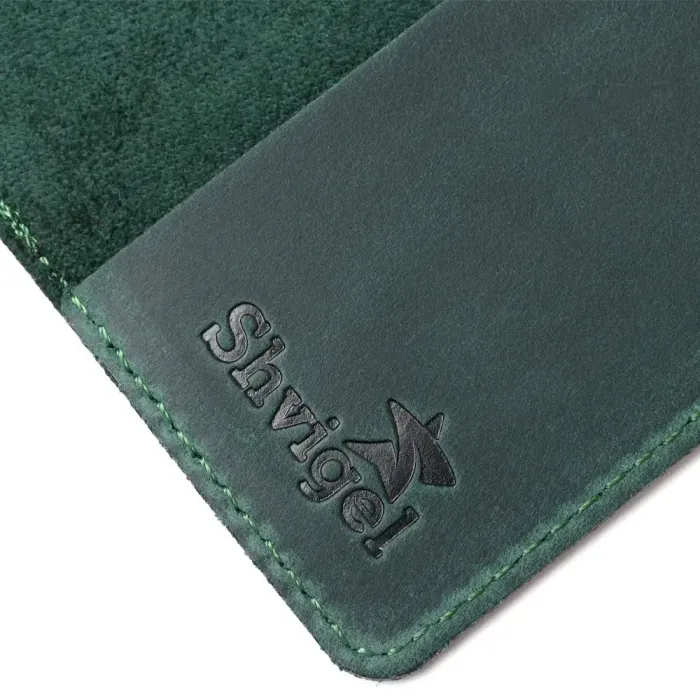 Добротна обкладинка для паспорта з натуральної шкіри SHVIGEL 16134