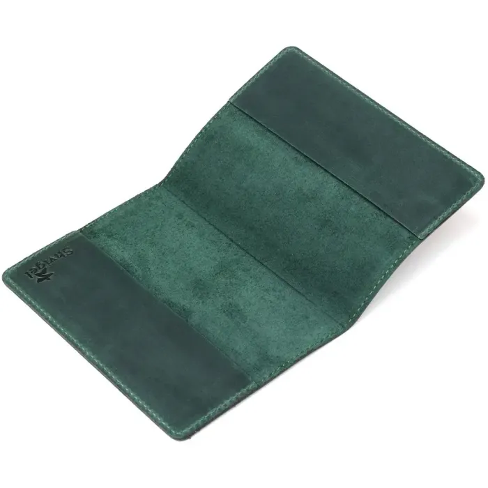 Добротна обкладинка для паспорта з натуральної шкіри SHVIGEL 16134