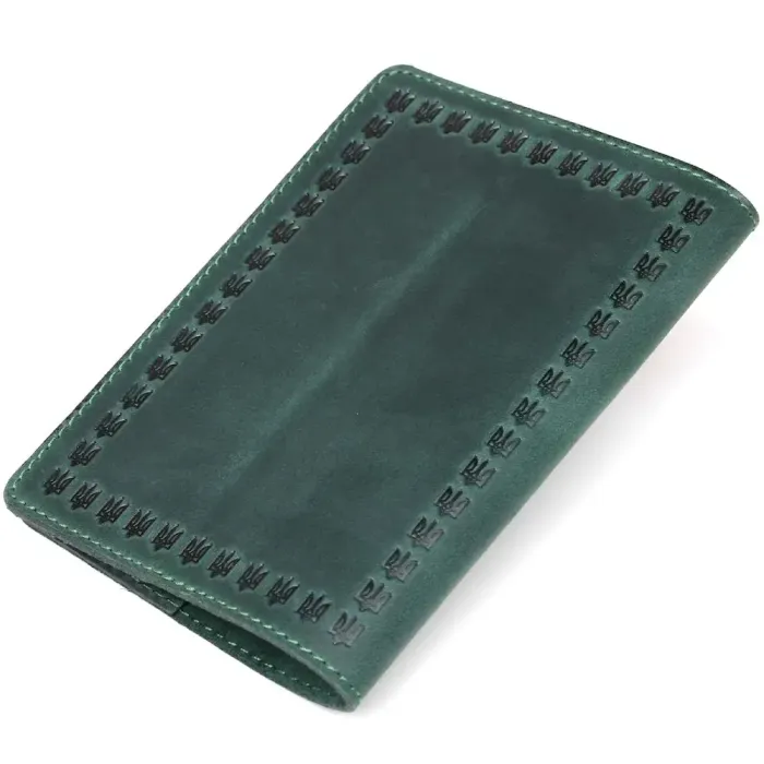 Добротна обкладинка для паспорта з натуральної шкіри SHVIGEL 16134