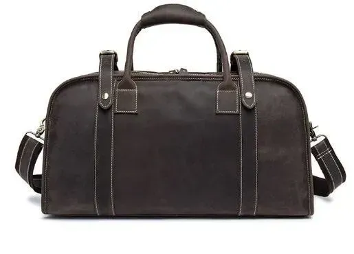 Дорожня сумка Crazy 14895 Vintage Сіро-коричнева