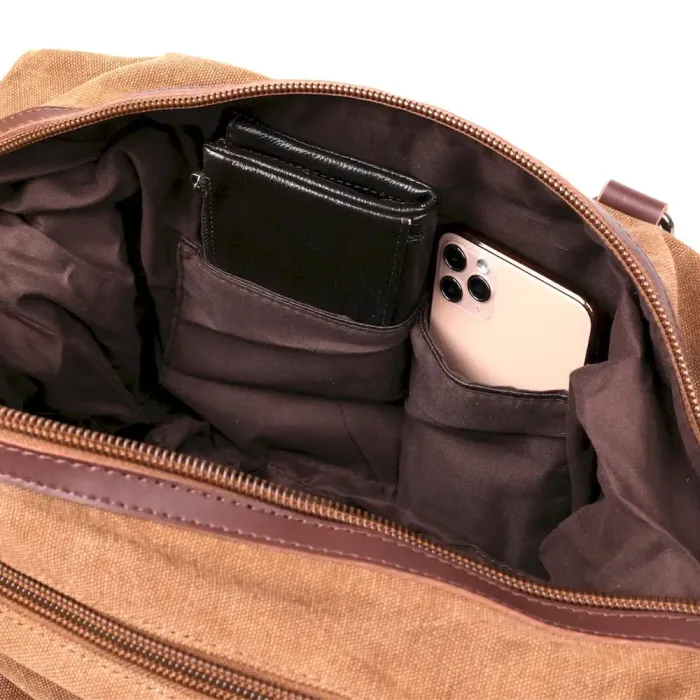 Дорожня сумка текстильна Vintage 20172