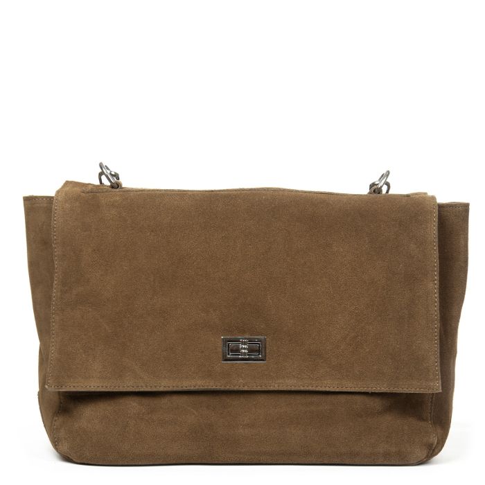 Сумка Женская Классическая замш ALEX RAI DSWR·6A khaki