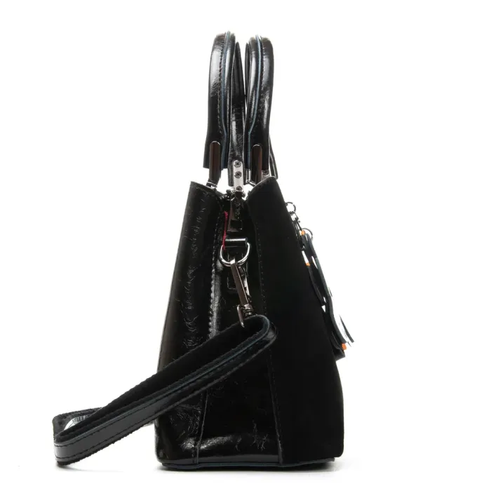 Сумка Женская Классическая замш ALEX RAI 385 black