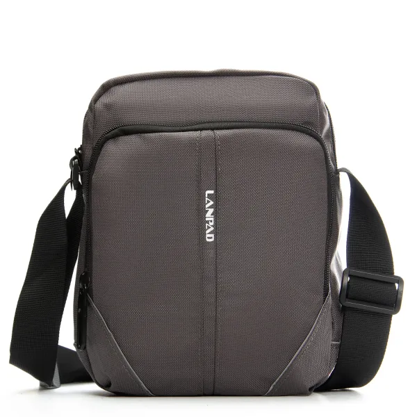 Сумка Мужская Планшет нейлон Lanpad 98967 grey