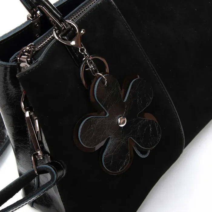 Сумка Женская Классическая замш ALEX RAI 385 black