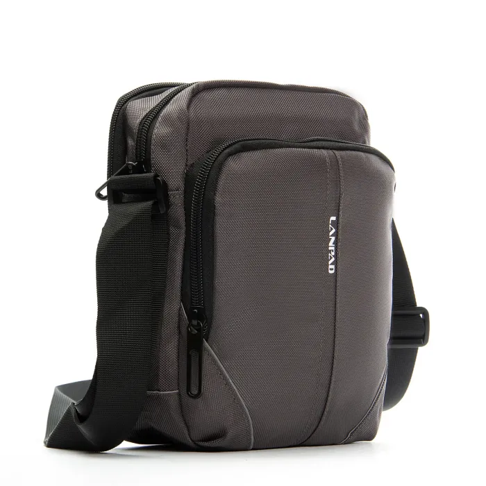 Сумка Мужская Планшет нейлон Lanpad 98967 grey