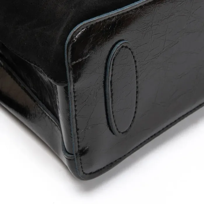 Сумка Женская Классическая замш ALEX RAI 385 black