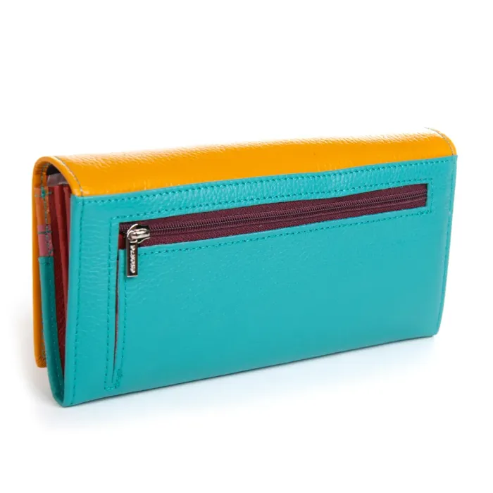 Кошелек Rainbow Женский кожа DR. BOND WRS-501-2 yellow