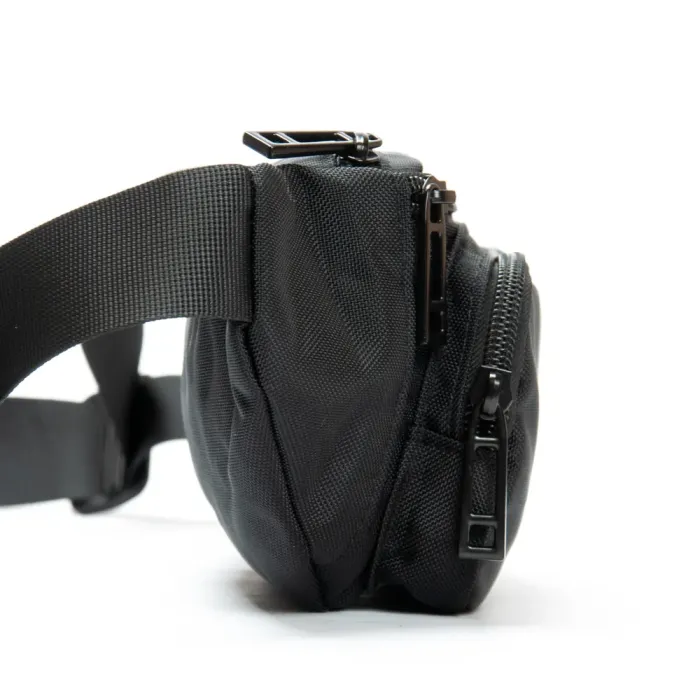 Сумка Мужская На пояс нейлон Lanpad 35002 black