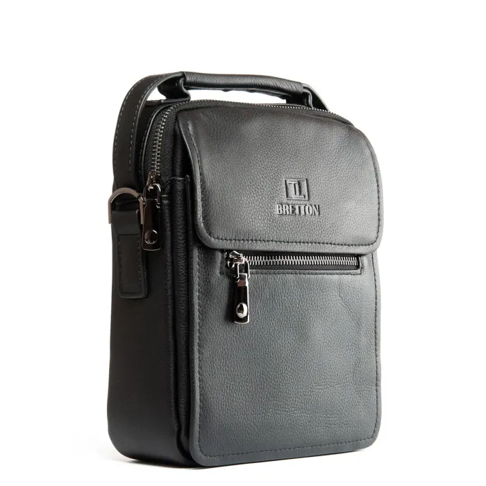 Сумка Мужская Планшет кожа BRETTON 9027-3D black