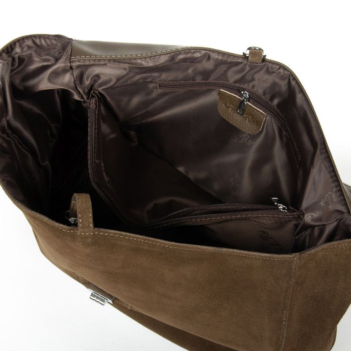 Сумка Женская Классическая замш ALEX RAI DSWR·6A khaki