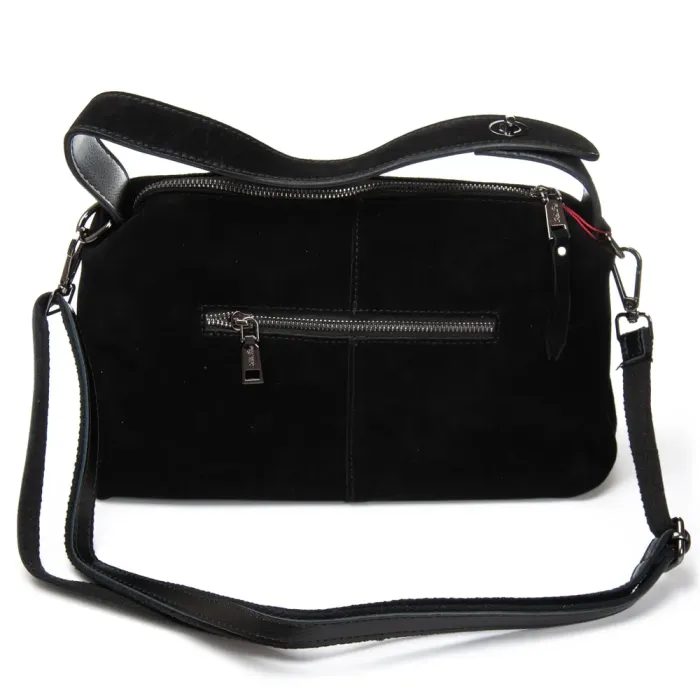 Сумка Женская Классическая замш ALEX RAI 9148 black