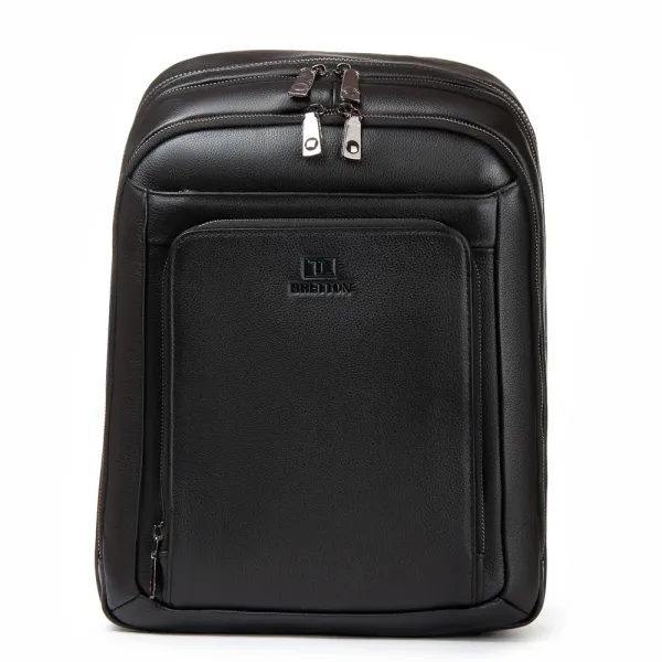 Рюкзак Городской кожа BRETTON 1650-16 black