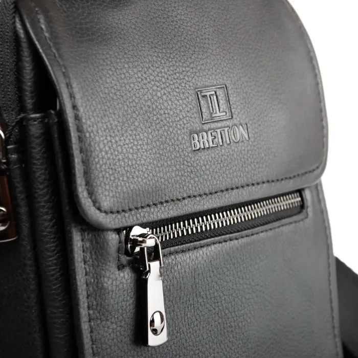 Сумка Мужская Планшет кожа BRETTON 9027-3D black