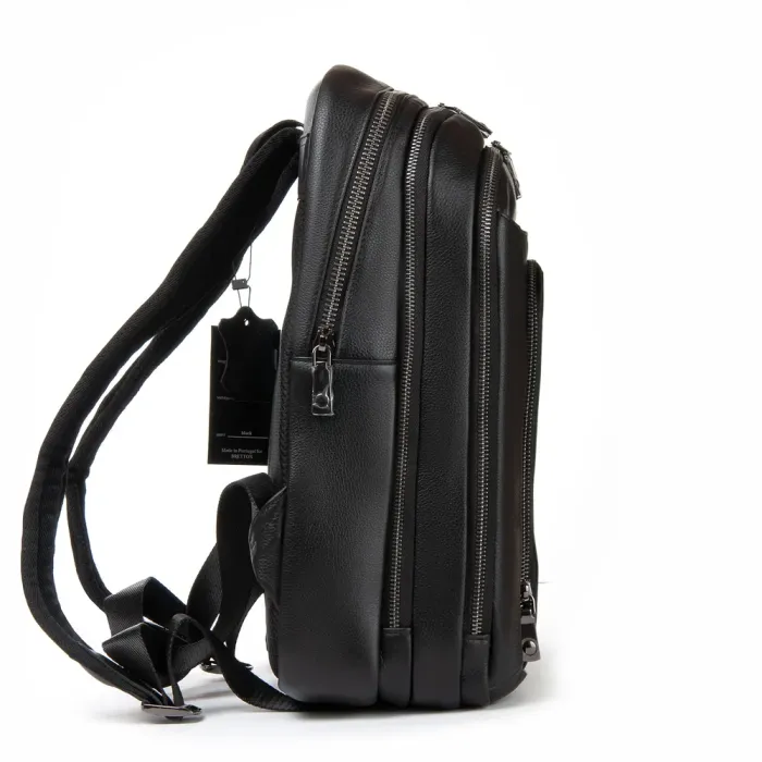 Рюкзак Городской кожа BRETTON 1650-16 black