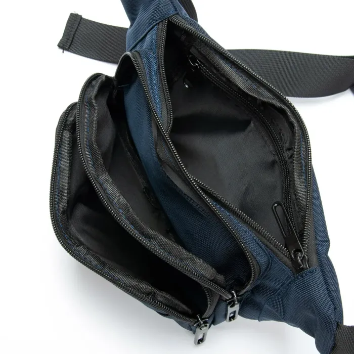 Сумка Мужская На пояс нейлон Lanpad 6041 blue
