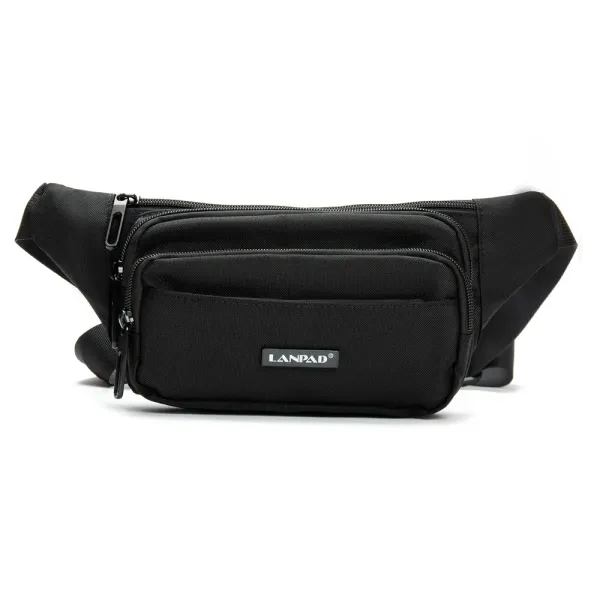 Сумка Мужская На пояс нейлон Lanpad 6041 black