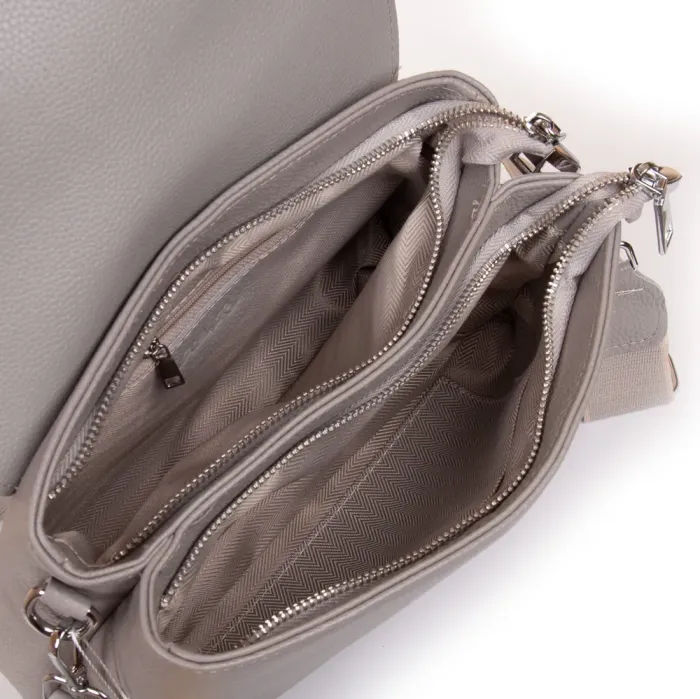 Сумка Женская Классическая кожа ALEX RAI 99115 l.gray