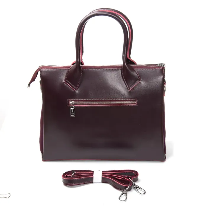 Сумка Женская Классическая замш ALEX RAI 1561 bordo