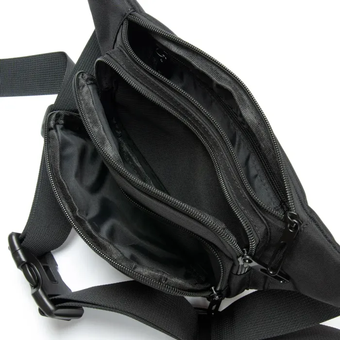 Сумка Мужская На пояс нейлон Lanpad 6041 black