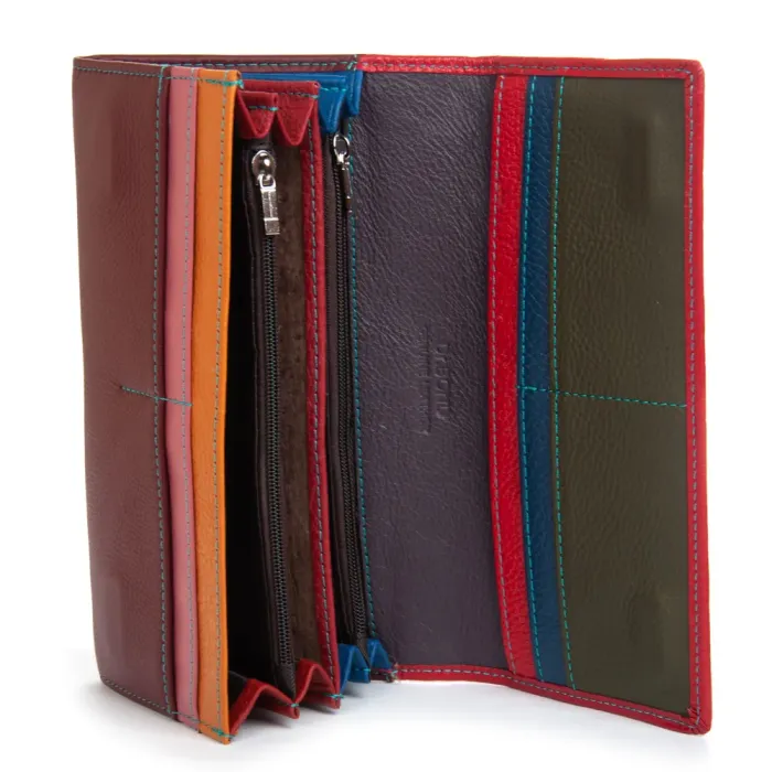 Кошелек Rainbow Женский кожа DR. BOND WRS-501-2 red