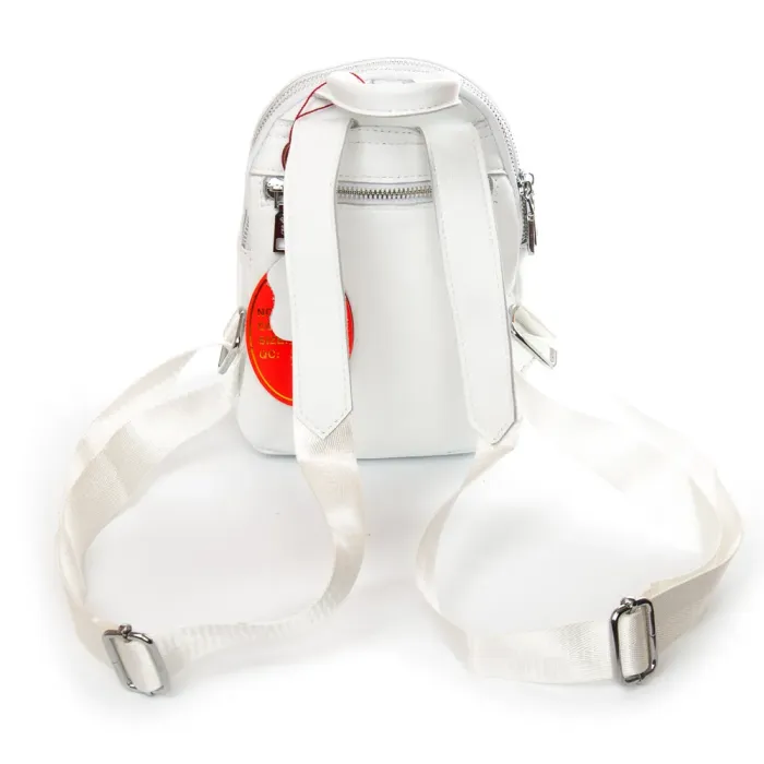 Сумка Женская Рюкзак кожа ALEX RAI 2058-9 white