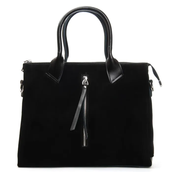 Сумка Женская Классическая замш ALEX RAI 1561 black
