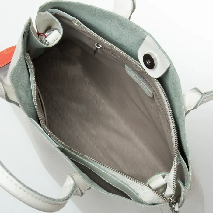 Сумка Женская Классическая кожа ALEX RAI 9387 white