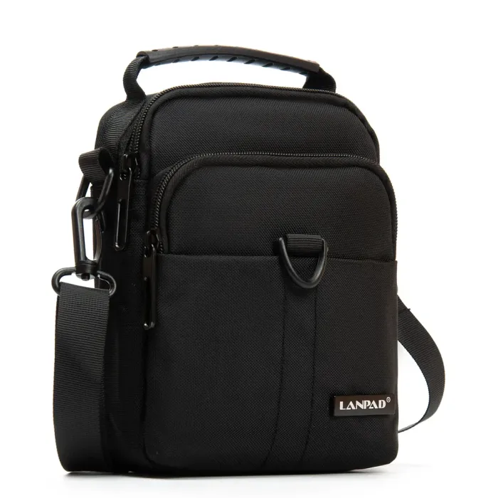 Сумка Мужская Планшет нейлон Lanpad 7685 black