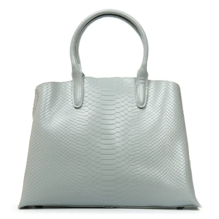 Сумка Женская Классическая кожа ALEX RAI 9387 l.gray