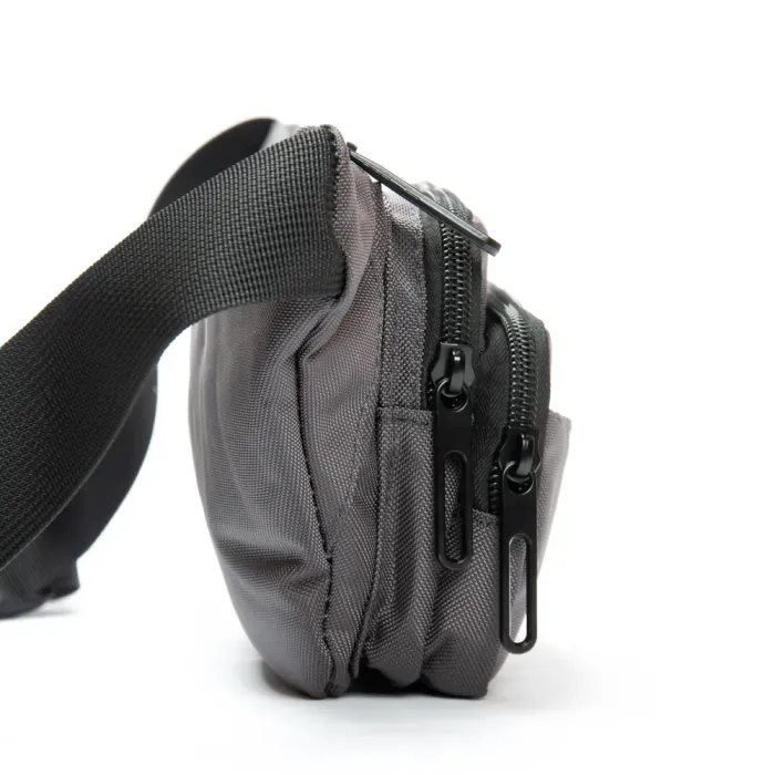 Сумка Мужская На пояс нейлон Lanpad 6041 gray