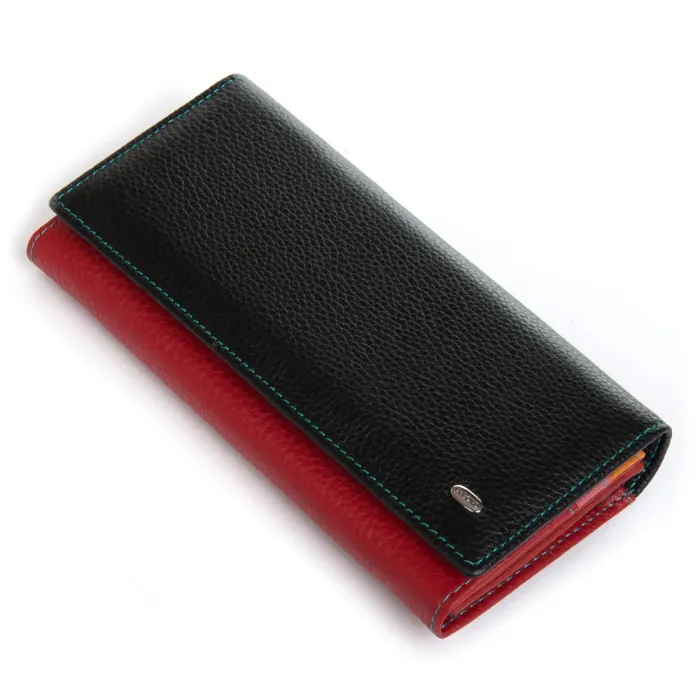 Кошелек Rainbow Женский кожа DR. BOND WRS-501-2 black