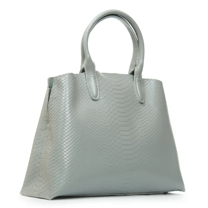 Сумка Женская Классическая кожа ALEX RAI 9387 l.gray