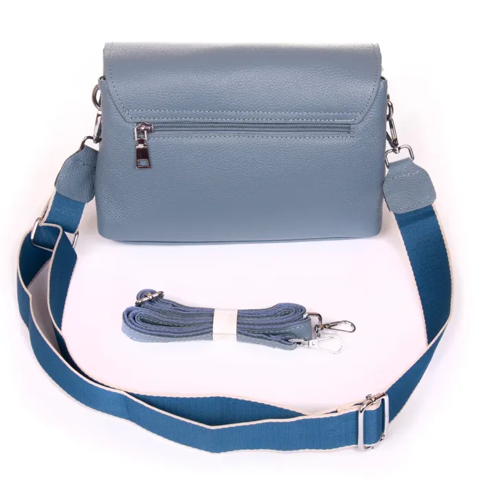 Сумка Женская Классическая кожа ALEX RAI 99115 l.blue