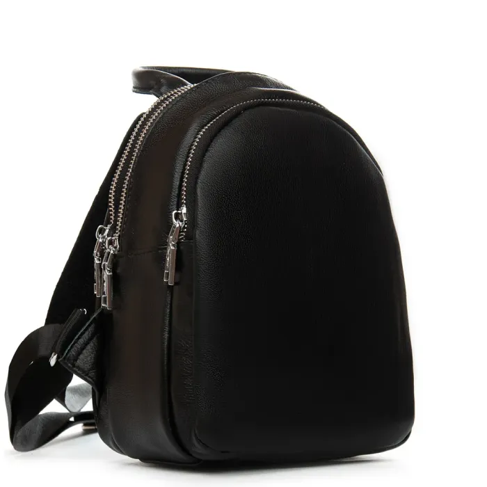 Сумка Женская Рюкзак кожа ALEX RAI 2058-9 black