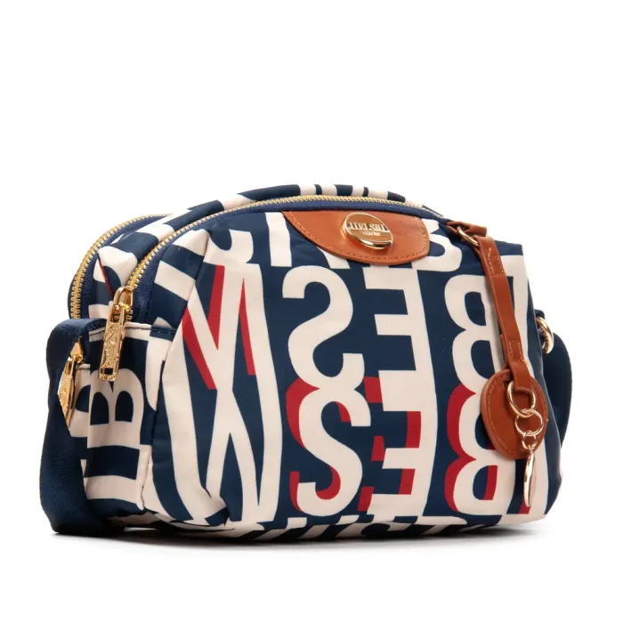 Сумка Женская Текстиль полиамид Jielshi 1158 blue letters