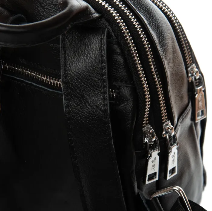 Сумка Женская Рюкзак кожа ALEX RAI 2058-9 black