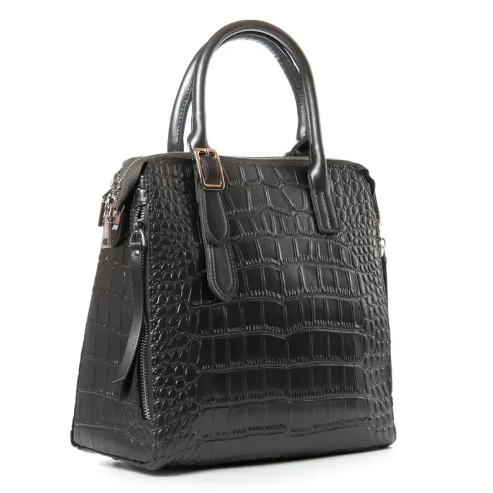 Сумка Женская Классическая кожа ALEX RAI 1543 gray