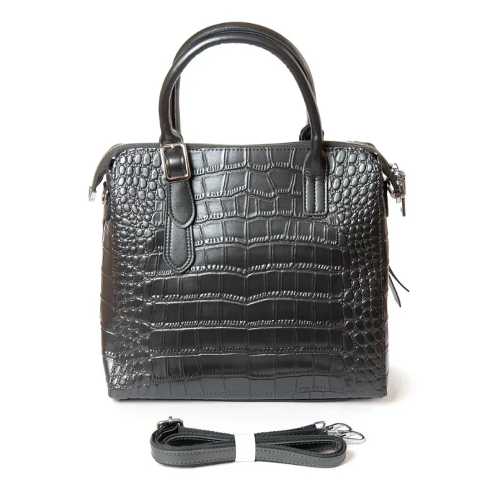 Сумка Женская Классическая кожа ALEX RAI 1543 gray