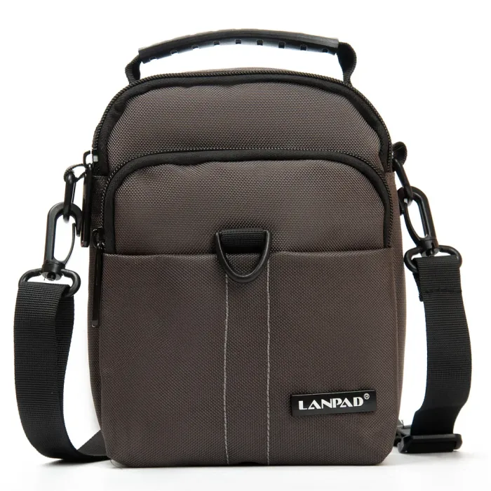 Сумка Мужская Планшет нейлон Lanpad 7685 grey