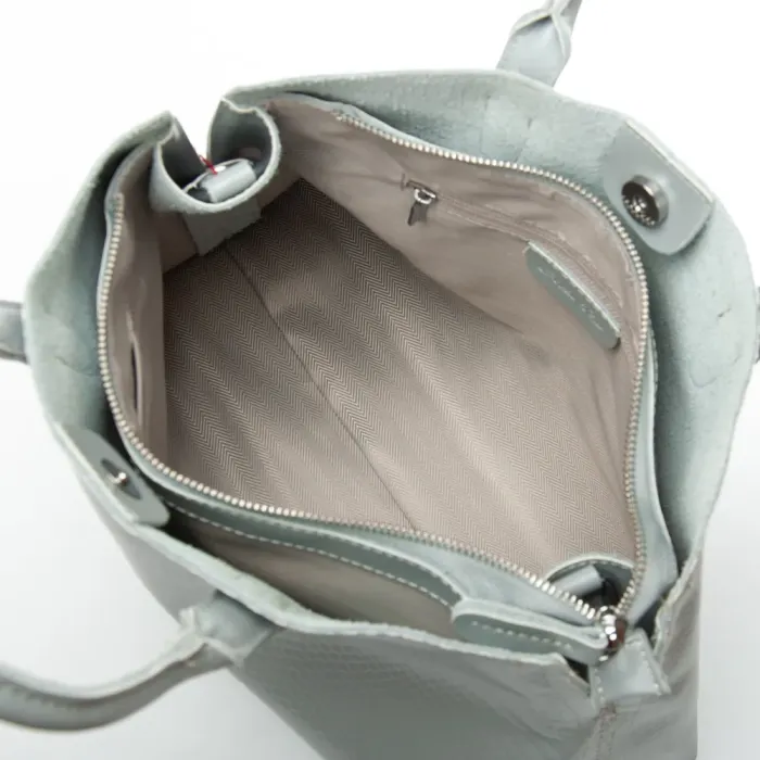 Сумка Женская Классическая кожа ALEX RAI 9387 l.gray