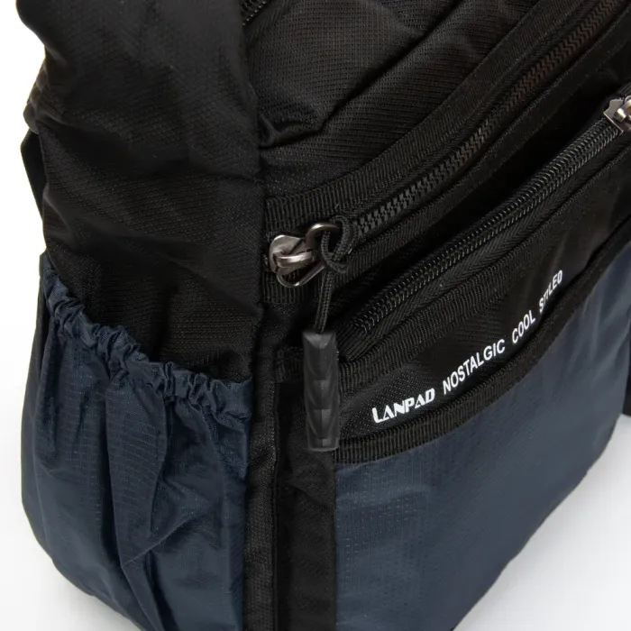 Сумка Мужская На Плечо нейлон Lanpad 8644 blue почтальон