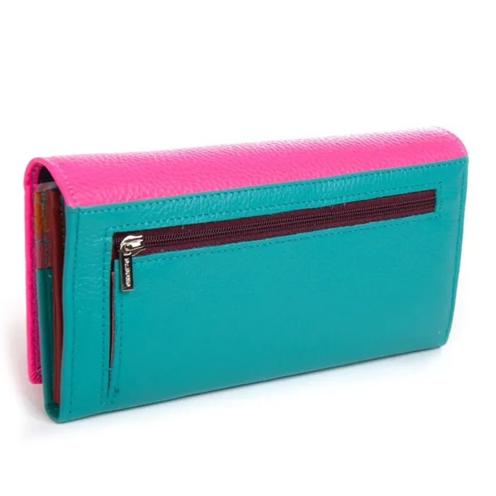 Кошелек Rainbow Женский кожа DR. BOND WRS-501-2 plum-red